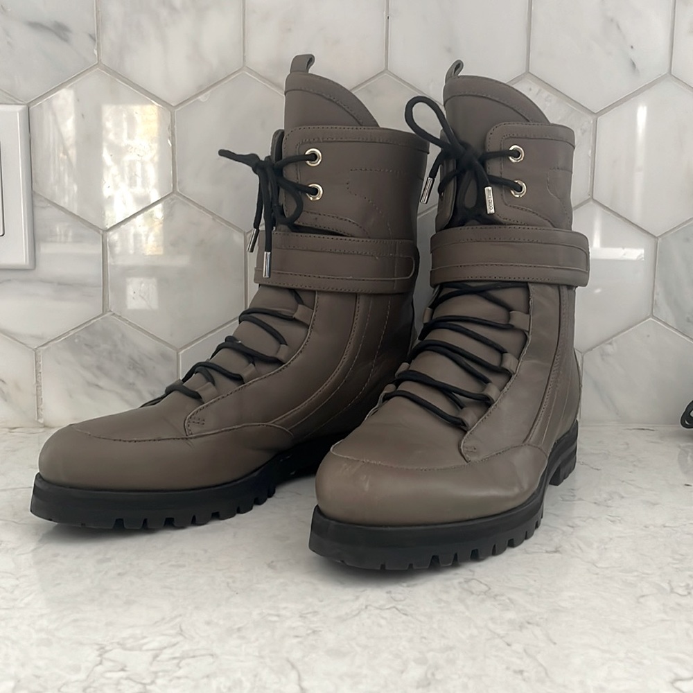 Jimmy Choo leather boots, size 37.5 women’s